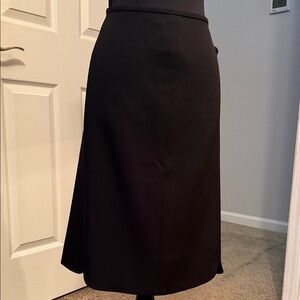 Kasper Classic Black Midi Skirt